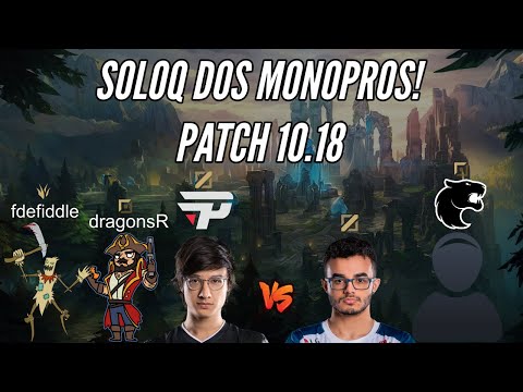 SOLOQ DOS MONOPROS - MONO GP, MONO FIDDLE E TINOWNS VS BETAO E ASLAN - REPLAYS LOL