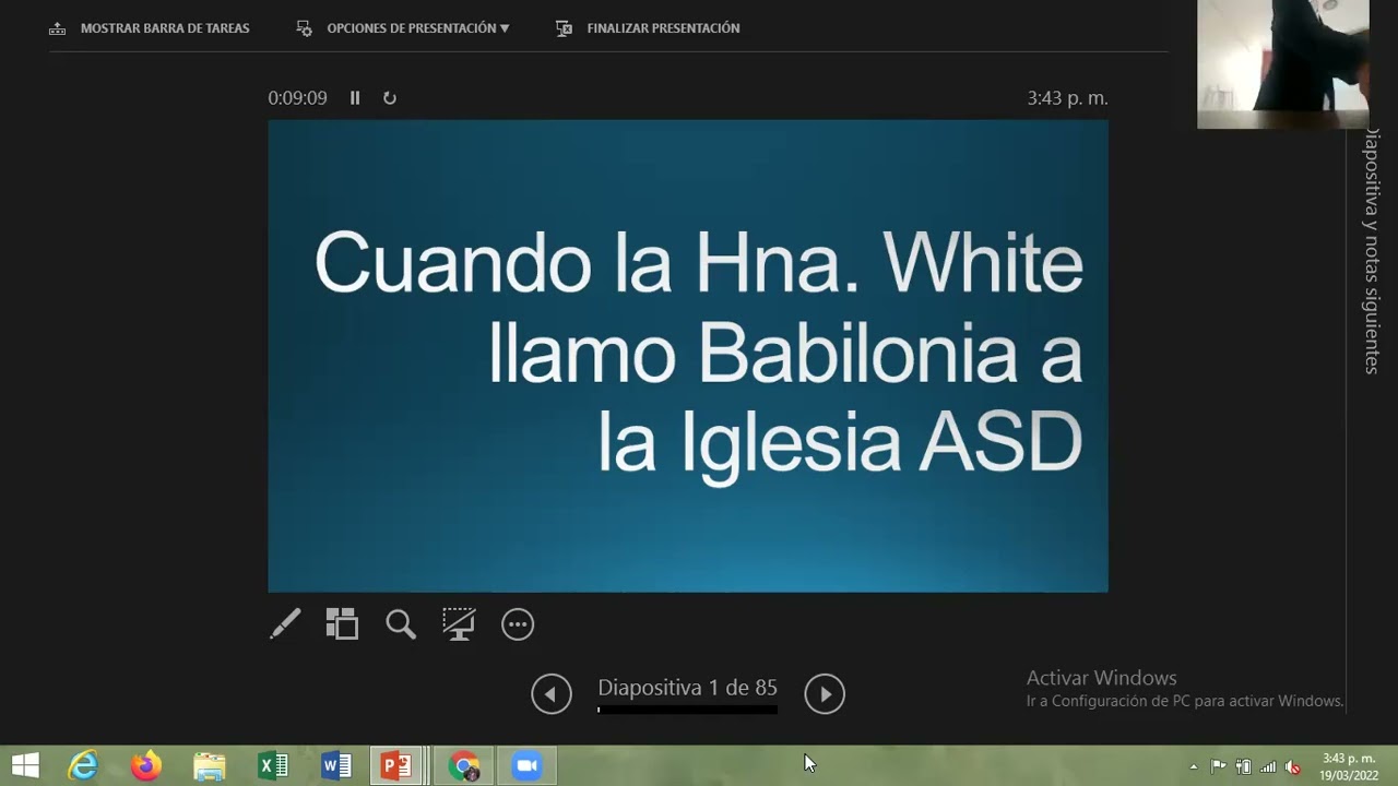 CUANDO ELENA WHITE LLAMO BABILONIA A LA IGLESIA ASD Y SE  APARTO DEL SISTEMA APOSTATA
