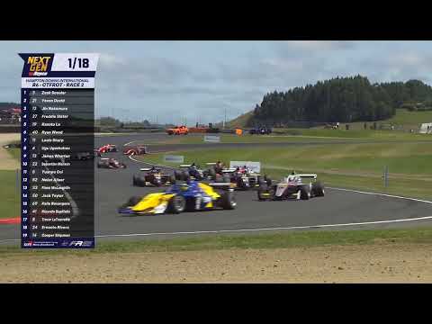 Castrol Toyota Formula Regional Oceania Trophy Round 1 Race 2 Start - Hampton Downs International 