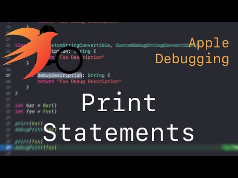 Apple Debugging L1 - Print Statements