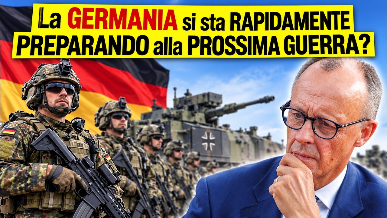 Il FOLLE PIANO con cui la GERMANIA vuole diventare una POTENZA MILITARE