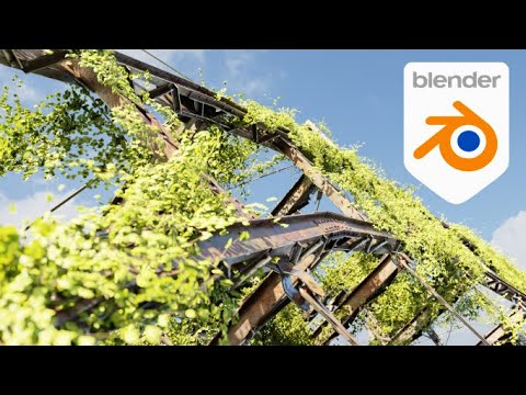 Fast and Free Ivy Generator for Blender 3.0+