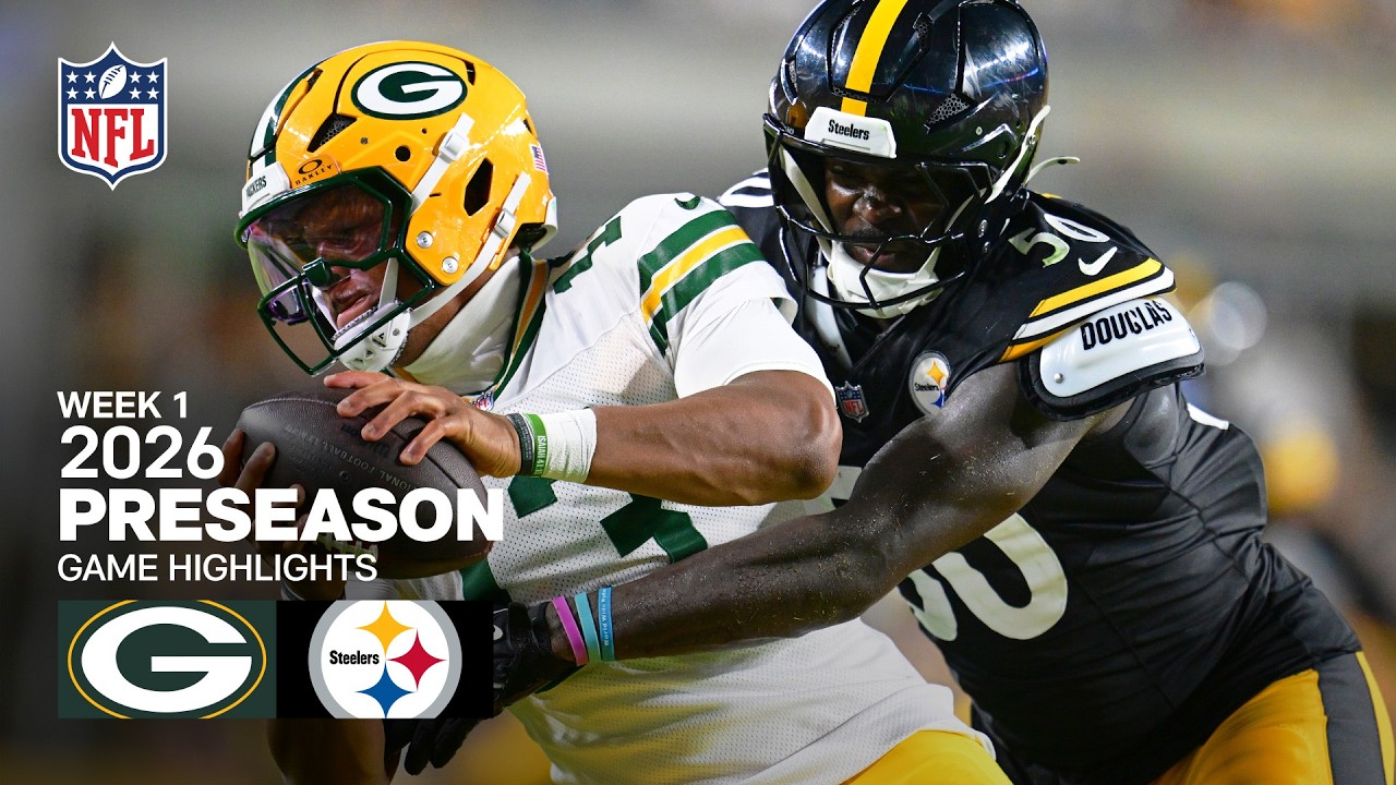 Green Bay Packers vs. Pittsburgh Steelers | 2026 Preseason Week 1