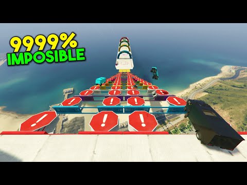 THE HARDEST MEGA RAMP IN THE WORLD! - GTA V ONLINE