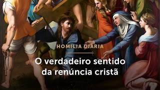 Homilia Diária | O verdadeiro sentido da renúncia cristã (Sexta-feira da 18.ª Semana do Tempo Comum)