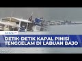 The Moment The Pinisi Dewi Anjani Ship Sinked In Labuan Bajo All Crew Members Managed To Escape