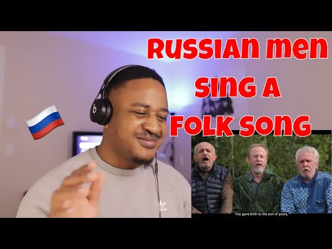 Russian men sing a folk song Reaction