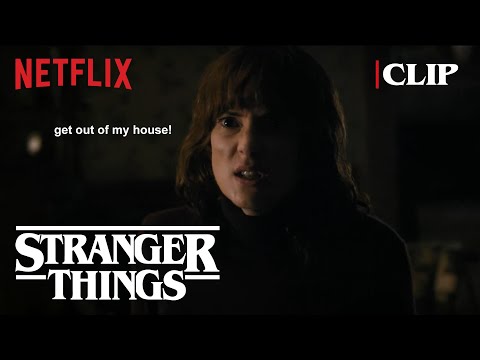 Joyce & Lonnie Fight Scene | Stranger Things 1 | EP5 | Netflix | (HD)