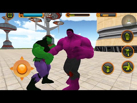 Incredible Red Hulk Vs Spider Vs Green Monster Vs Ghost | Monster Hero City - Best Android GamePlay