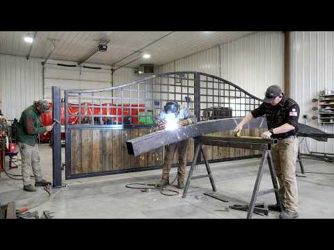 The Problem With Building a Ranch Gate This Big