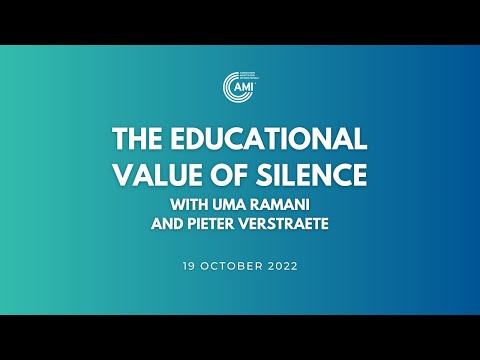 AMI Talks Episode 7: The Educational Value of Silence