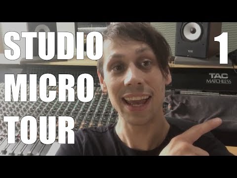 Recording Studio Tour - Micro Tour Part 1