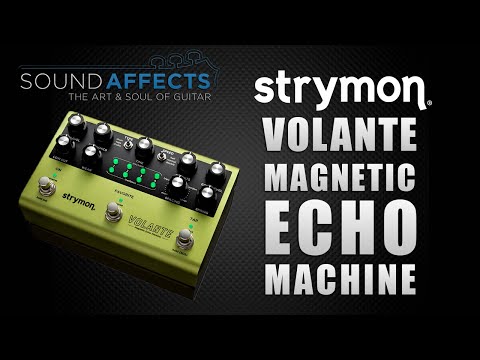 Strymon Volante Echo Machine Guitar Pedal Demo