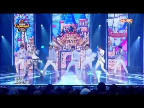 [1080p HD] 130410 Show Champion INFINITE - News+Backstage+Man in Love