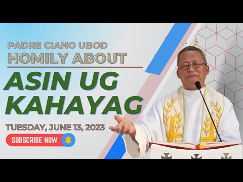 Fr. Ciano Homily about ASIN UG KAHAYAG - 6/13/2023