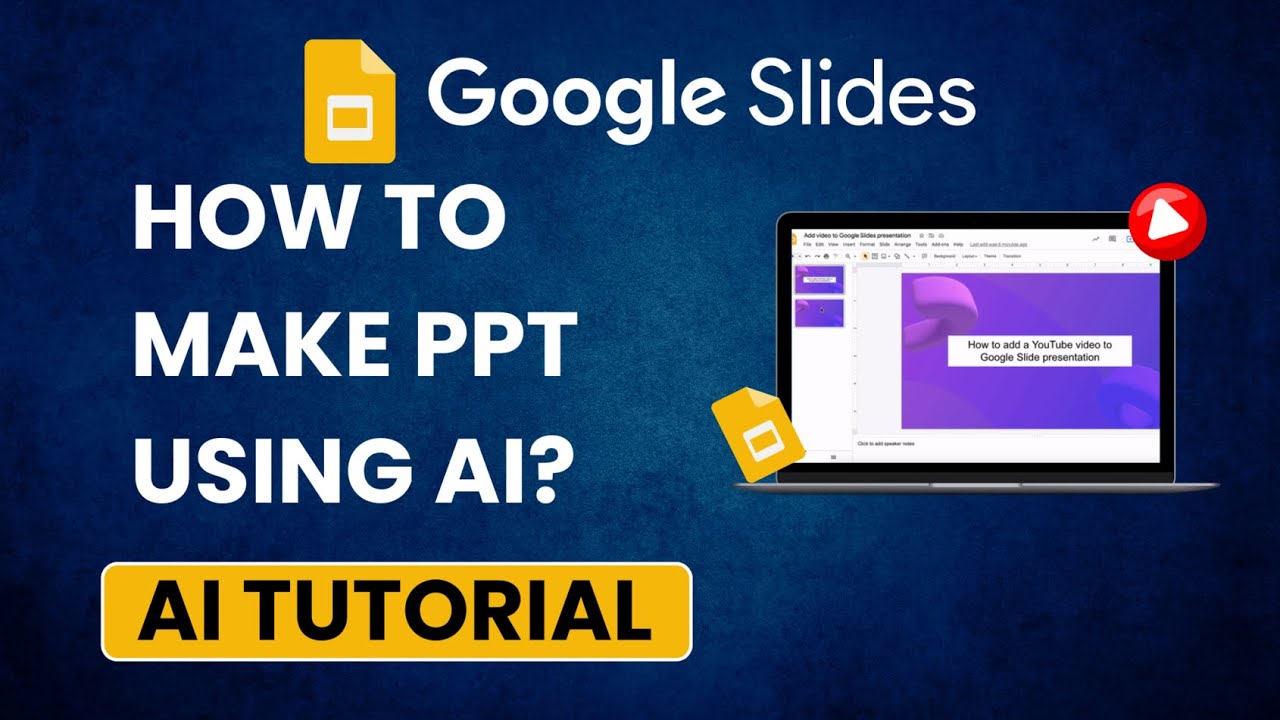 How to make PPT using AI? | AI Tutorial