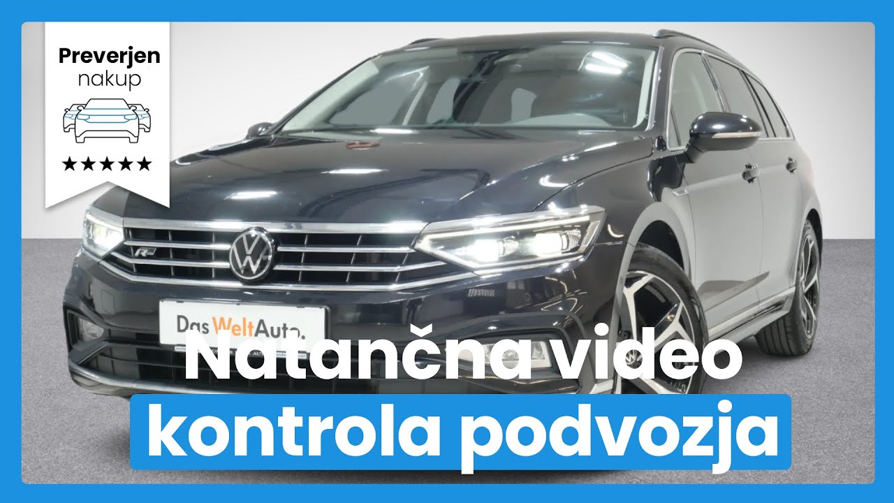 Volkswagen Passat Variant 2.0 TDI DSG R-Line notranji in zunanji -DIG ŠTEVCI