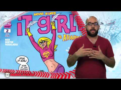 Nerdlocker Comic Book Review - It Girl and the Atomics #2