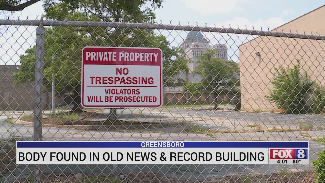 Body found in old Greensboro News & Record building