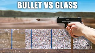 Does Glass Break Faster than a Bullet? - The Slow Mo Guys