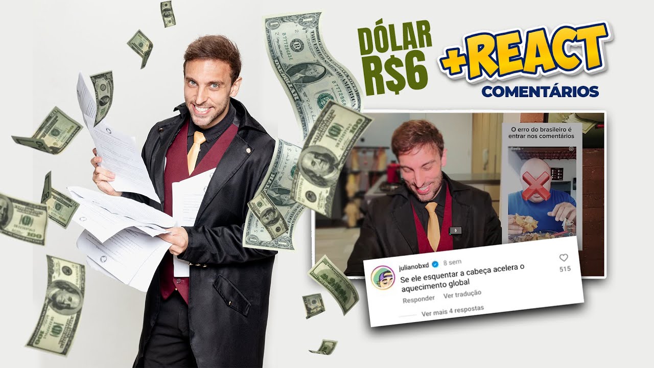 Dólar dando dor de cabeça na internet