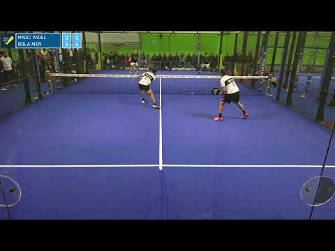 SERIE A PADEL - MAGIC PADEL VS BOLA MEN - C.GRAZIOTTI\VITALI VS IACOVINO\IRIART