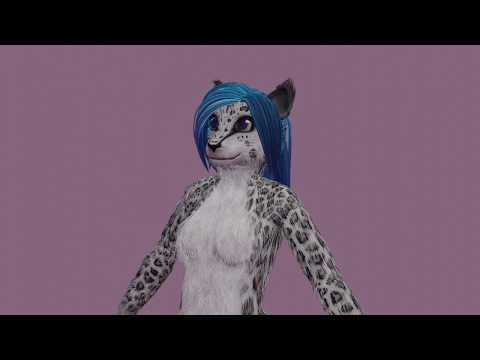 Blender Hair display