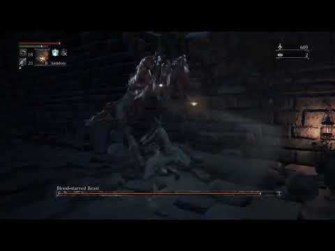 Bloodborne - Cheesing Blood-Starved Beast
