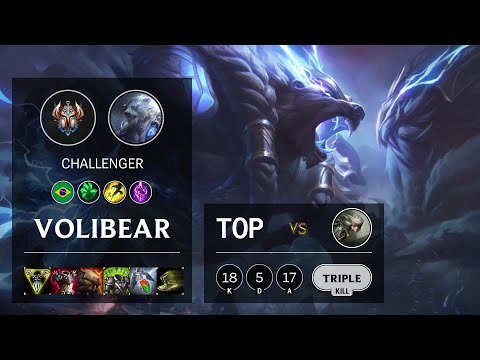 Volibear Top vs Camille - BR Challenger Patch 10.16