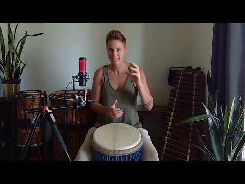 This is one of the most important traditional djembe patterns to learn!
