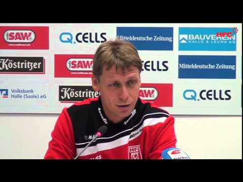 Pressekonferenz 3.Liga 9.ST Hallescher FC-SV Darmstadt 98