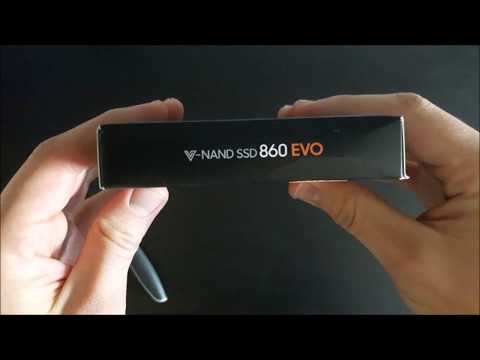 Samsung 860 EVO SSD - Silent Unboxing