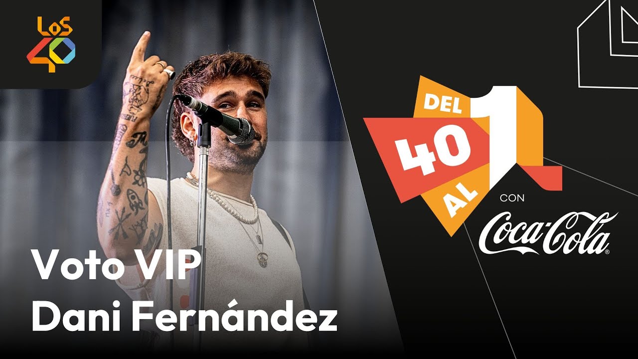 Dani Fernández visita LOS40: "A veces no sé ni dónde me despierto"| LOS40