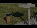 Hydro borne de jardin avec 2 prises avec broche de terre horizontal weathered steel | video 1