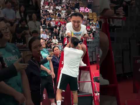 👀Lin Dan's fake-out fools umpire Kento Momota｜Lin Dan Cup (Xi'an Stop)｜Badminton｜林丹｜桃田賢斗｜バドミントン
