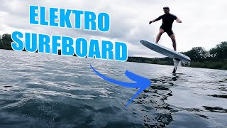 Mein ERSTES mal auf einem Flying Surfboard | WaveShark Foil Unboxing – Review [ Deutsch / German ]