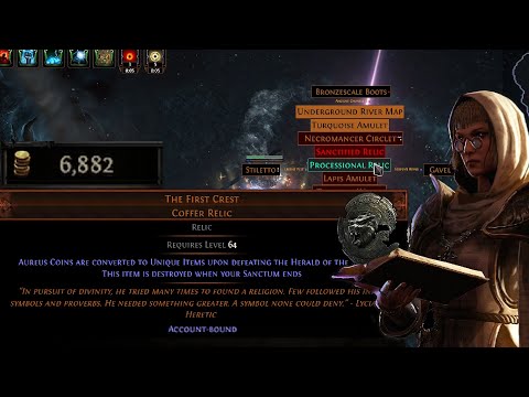 Converting 6k Aureus to Uniques in PoE Sanctum