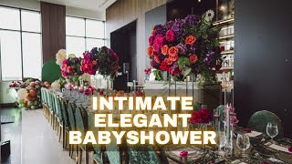 Luxury and Intimate Baby Shower