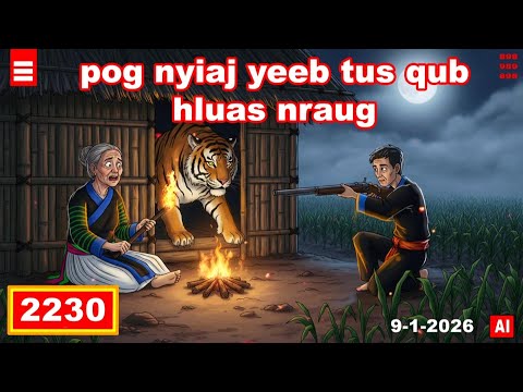 dab hais hmoob - 2230 - 9-1-2026 pog nyiaj yeeb tus qub hluas nraug, แฟนเก่า, The boyfriend.