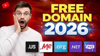 Free Premium Domain Name | Get Free Domain & Hosting 2026 | Free .Com 