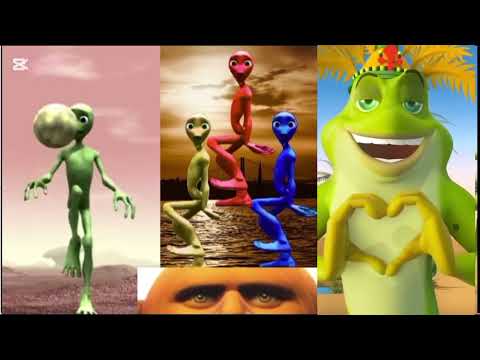 Alien Popoy Dame tu Funny alien dance dame