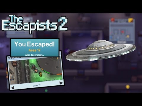 Area 17 "Alien Technology" Escape! - The Escapists 2 #22