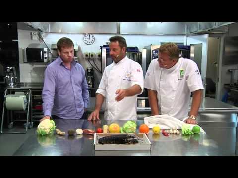 Årets Kock 2012 - Råvarukorgen presenteras för Daniel Räms