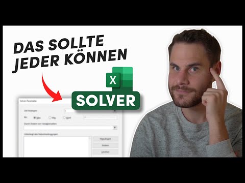 Solve problems easily with Excel Solver 📠