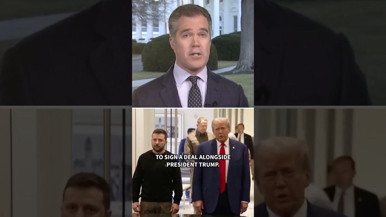 Ukraine agrees to rare mineral deal with US for security guarantees