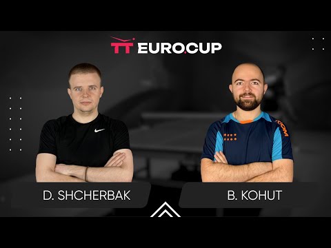 15:55 Denys Shcherbak - Bohdan Kohut 07.10.2025 TT Euro.Cup Ukraine Elite.TABLE 3