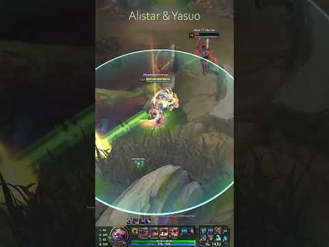 Alistar Yasuo Combo #shorts #leagueoflegends