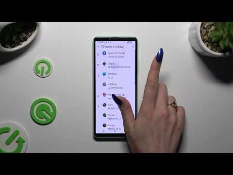 Sony Xperia 10 IV - How to Add Emergency Numbers | Save Important Contacts