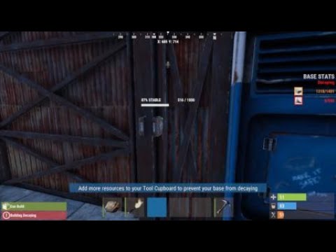 Rust they left the doors unlocked