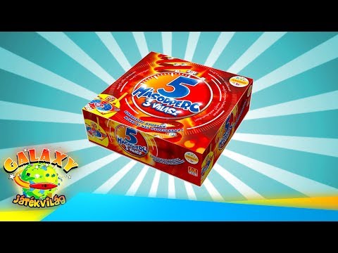 A Leggyorsabb Társas - 5 Másodperc 3 Válasz Társasjáték Bemutató - Galaxy Játékvilág